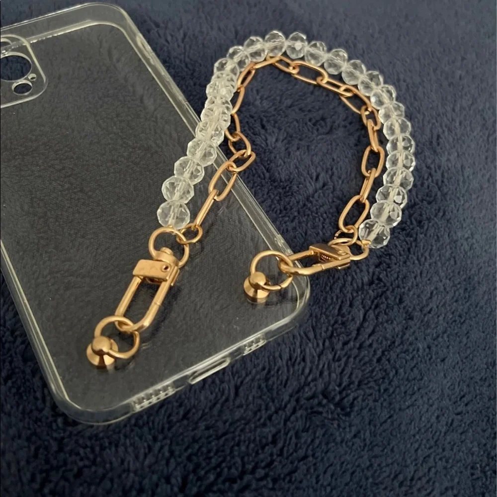 iPhone 12 Pro Chain & Beaded Handle Case