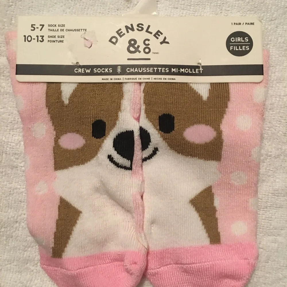 NWT dog Crew Socks 🐶