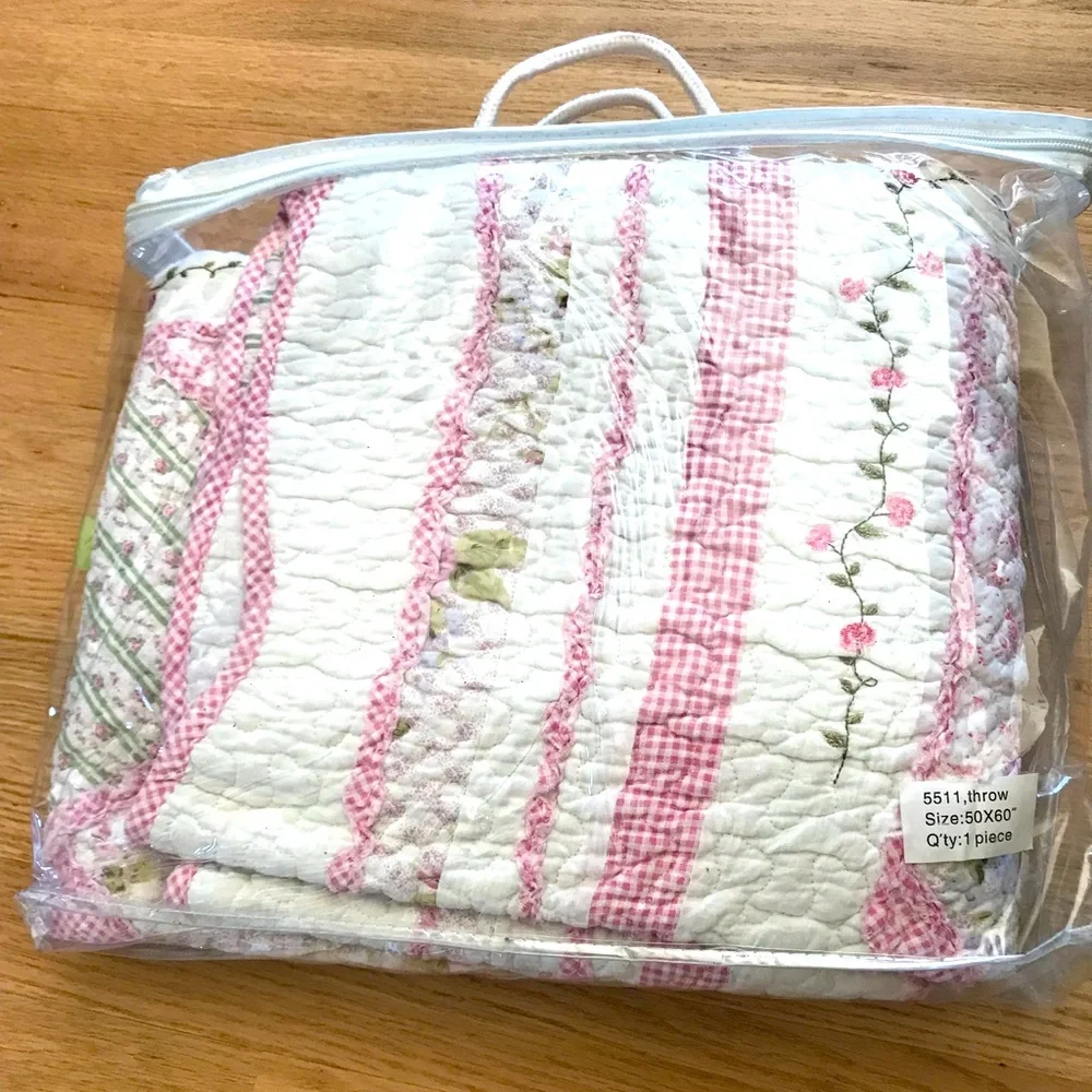 NWT Custom Quilt 50”X60”
