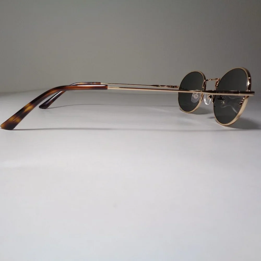 Calvin Klein CK20116S Shiny Gold Soft Tortoise New Men's Sunglasses