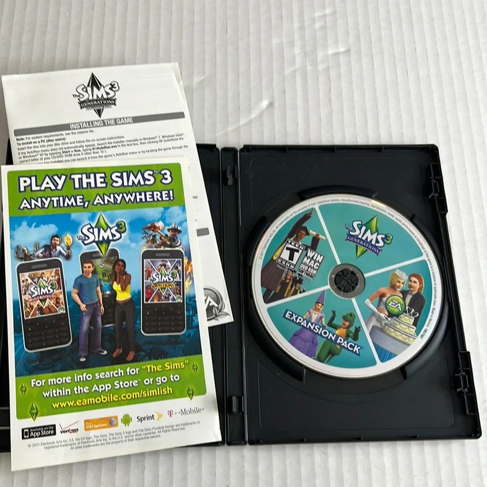 EA Games sims pc