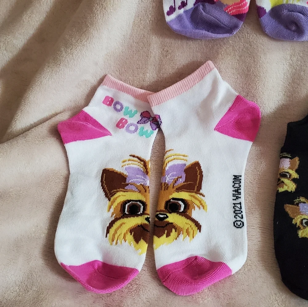 NEW 9 Pair Jojo Siwa Socks, One Size