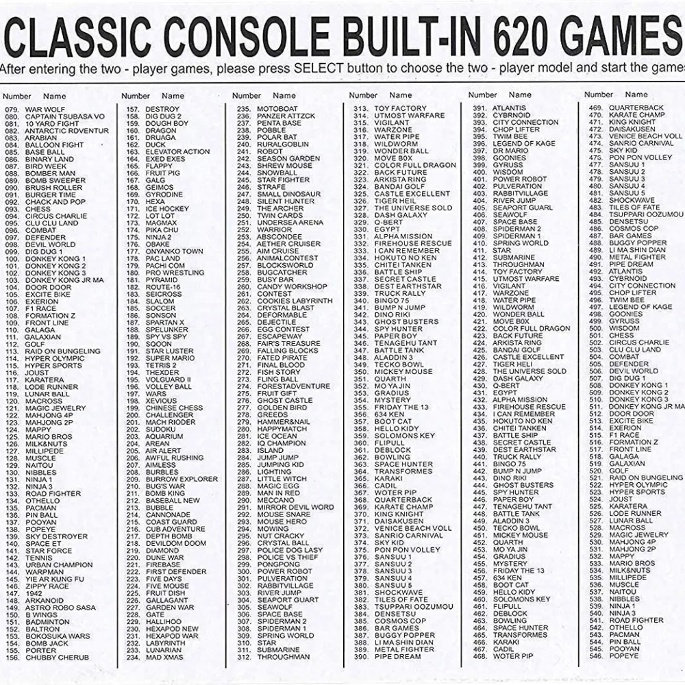 Game console