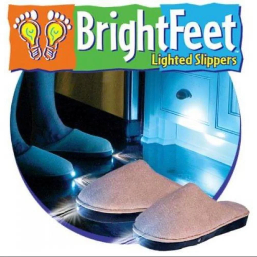 brightfeet lighted slippers