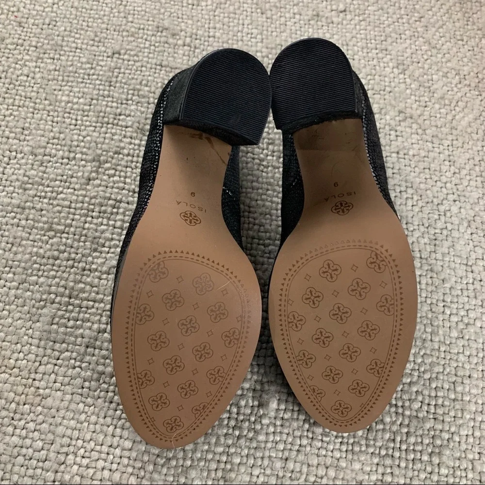 Isola block heel
