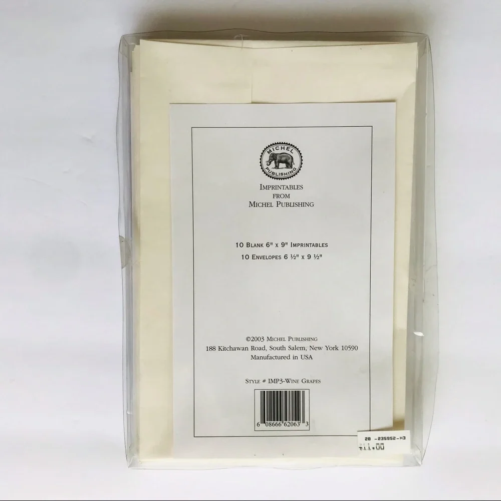 Caspari lot boxed