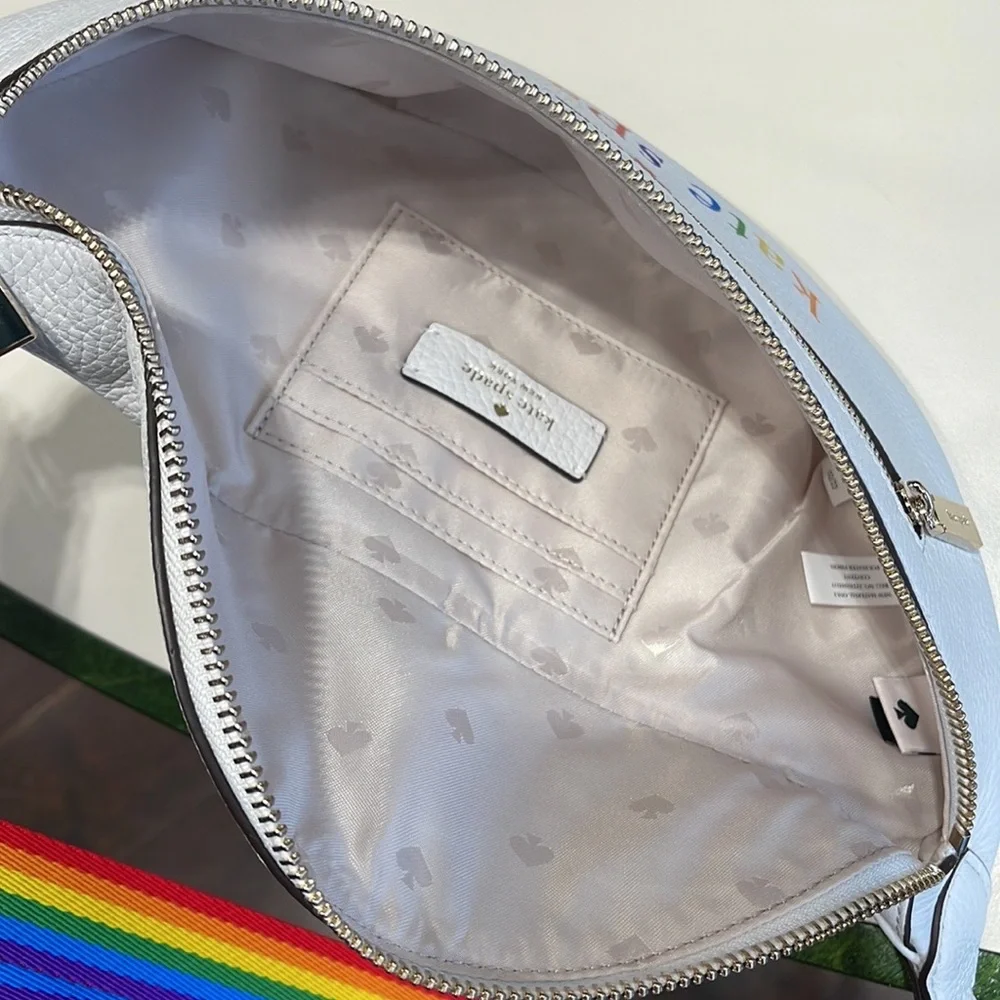 Kate Spade leila belt bag White Dove