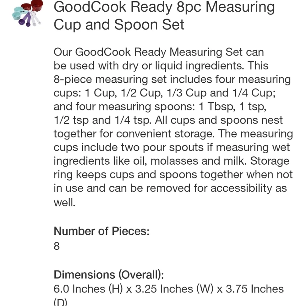 GoodCook ready 8pc