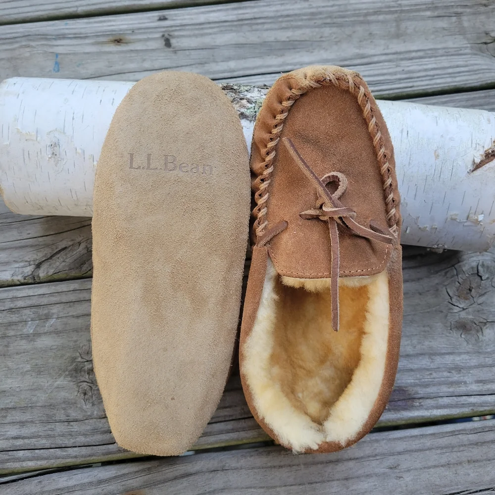 L.L.Bean Kids' Moccasins Slippers