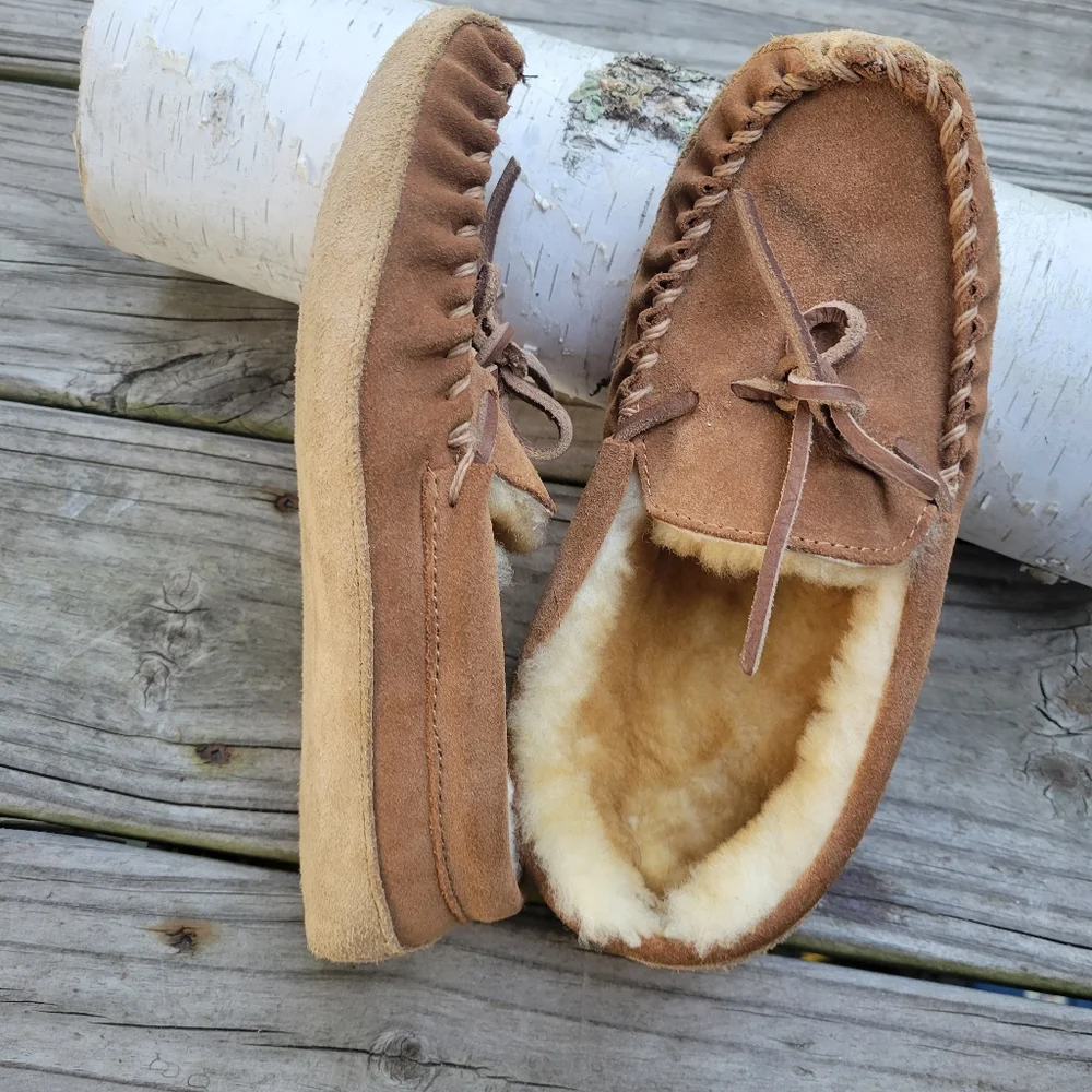 L.L.Bean Kids' Moccasins Slippers