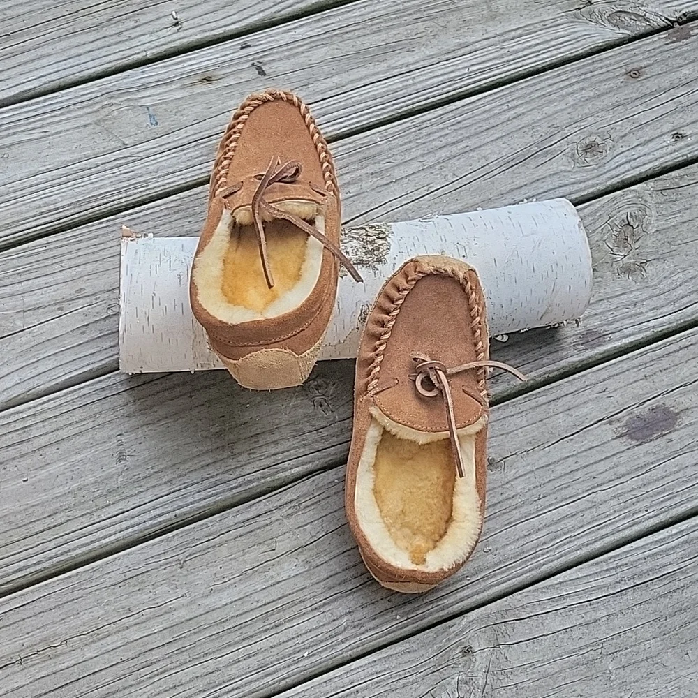L.L.Bean Kids' Moccasins Slippers