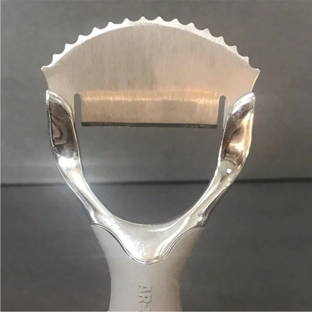 Art and Cook AR+COOK Scraper Peeler Stainless Steel Zink Design Kitchen Tool