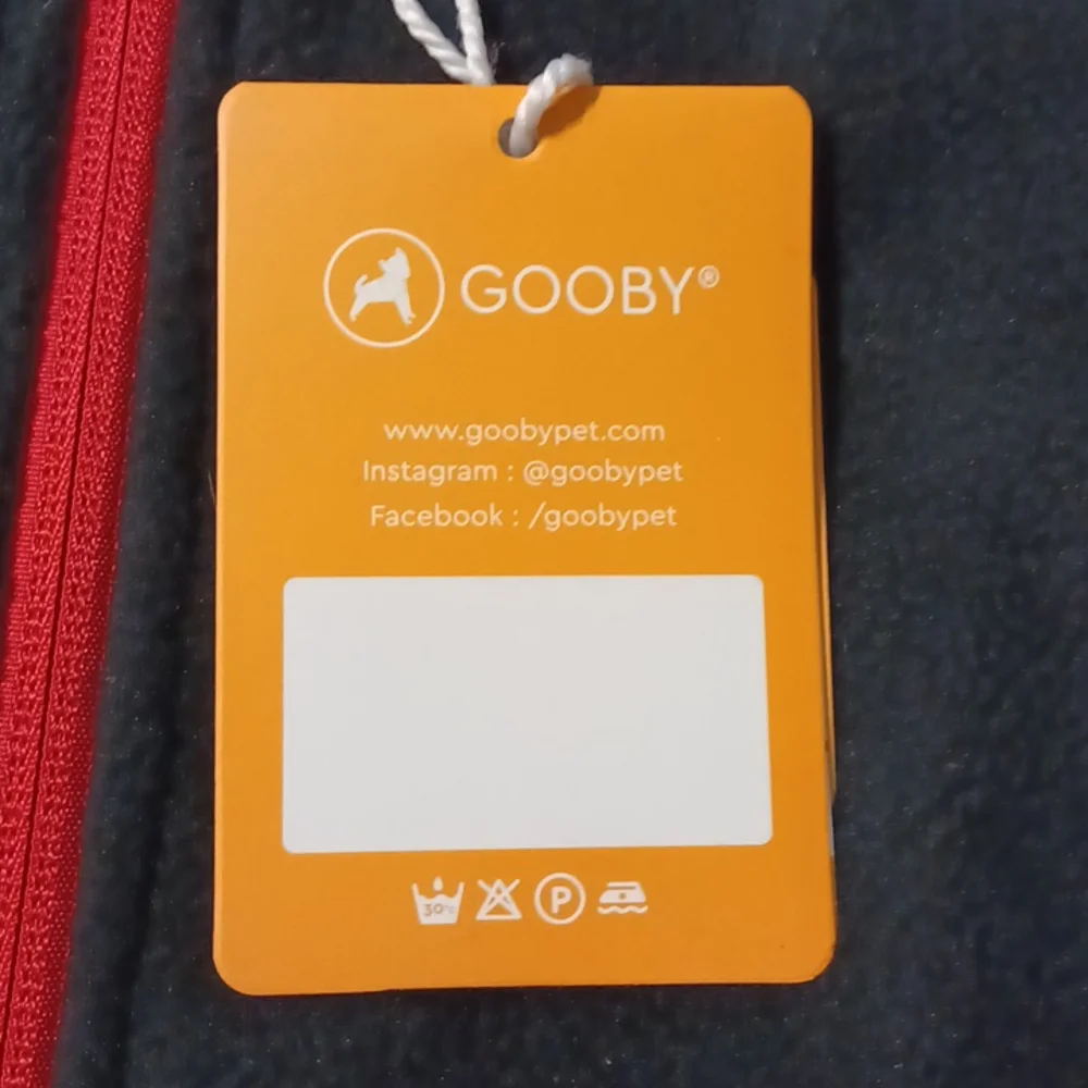 GOODBY Zip Up Pet Fleece - XL