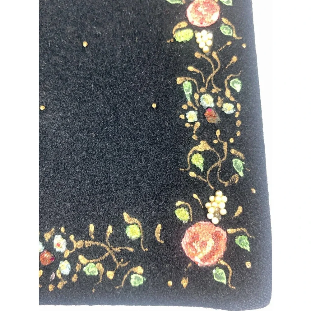Tyrolean Vintage Handbag Retro Rockabilly Floral