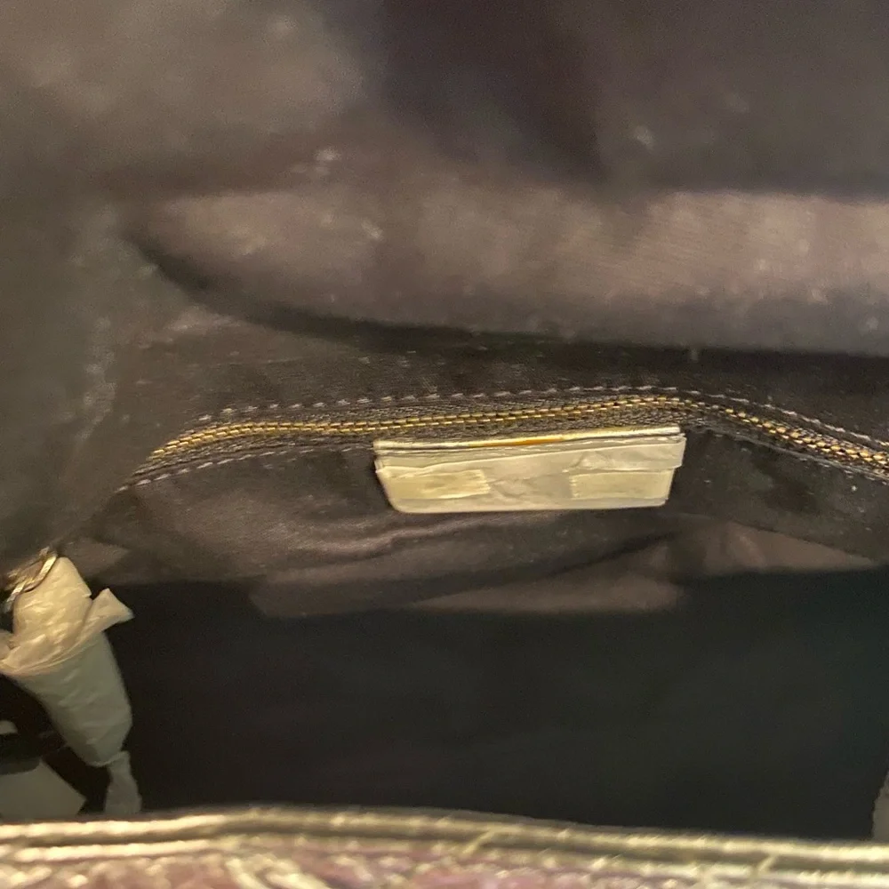 MARC by MARC JACOBS LEATHER NWT CROSSBODY HANDBAG SILVER LEATHER