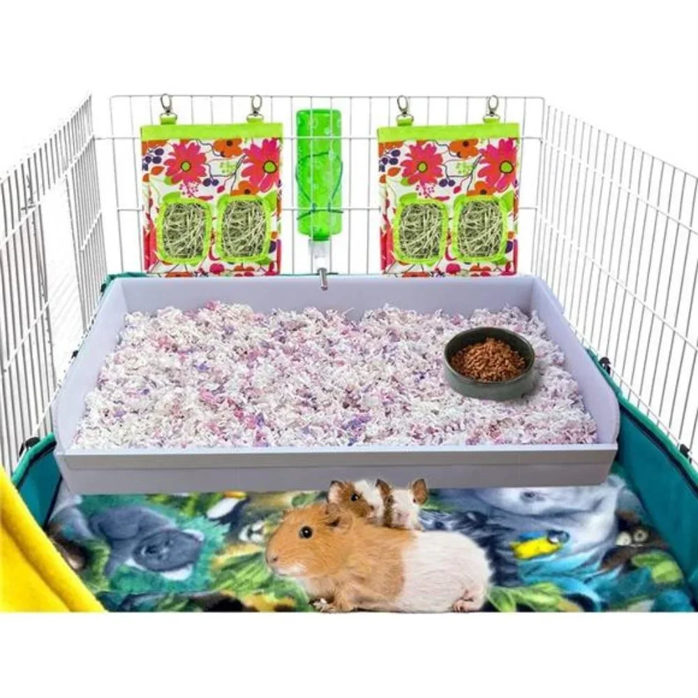 Guinea Pig Litter Box Bed for Midwest Cages Patty Pan for Training Hay Box New