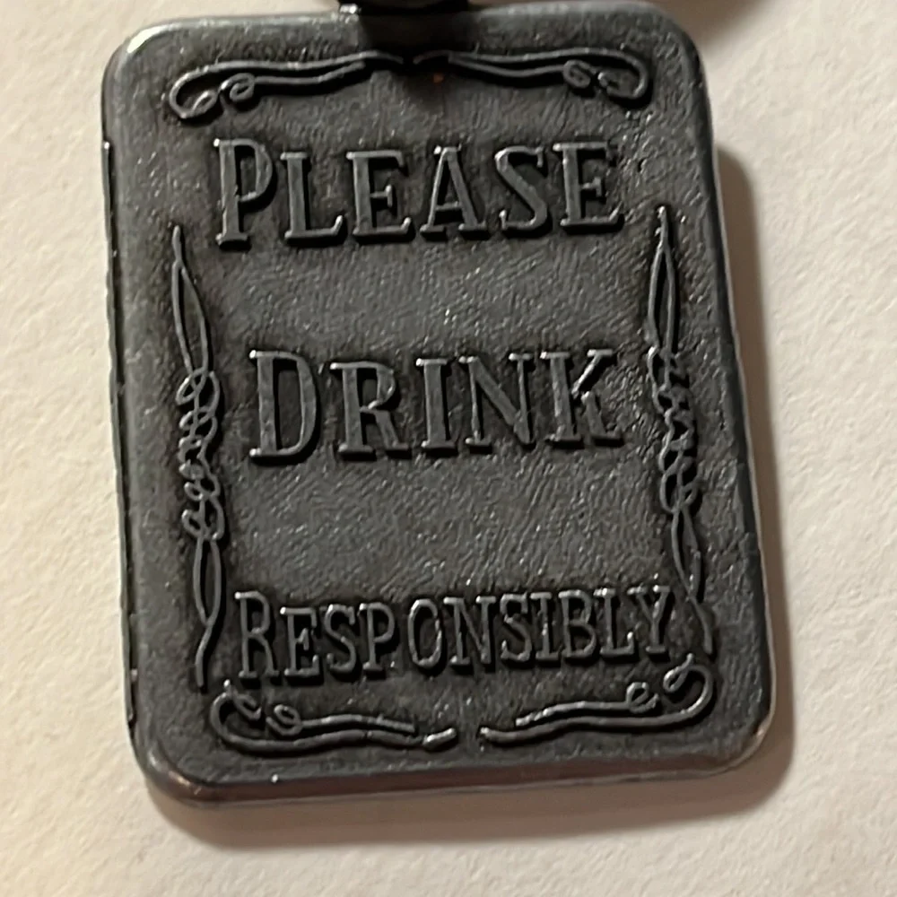 Jack Daniels unused metal
