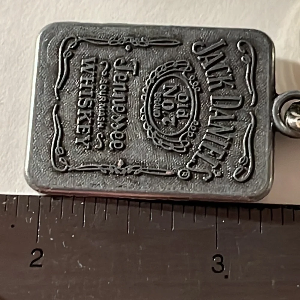 Jack Daniels unused metal