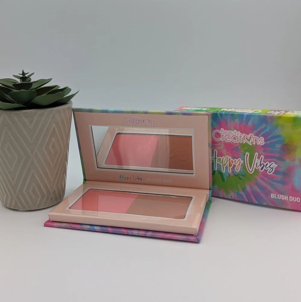 Beauty Creations Happy Vibes Blush Duo NWT