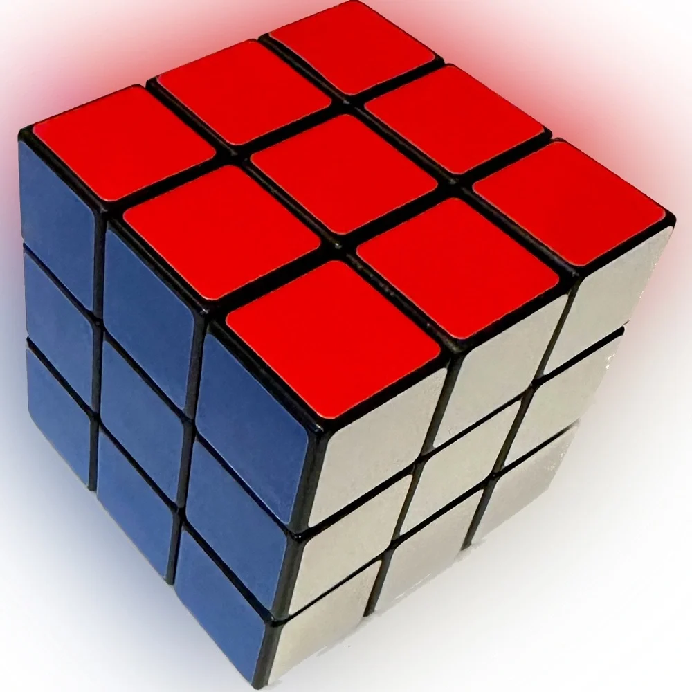 PRIME RUBIK’s CUBE THE ULTIMATE BRAIN TEASER PUZZLE GAME TWIST MULTICOLOR BLOCK