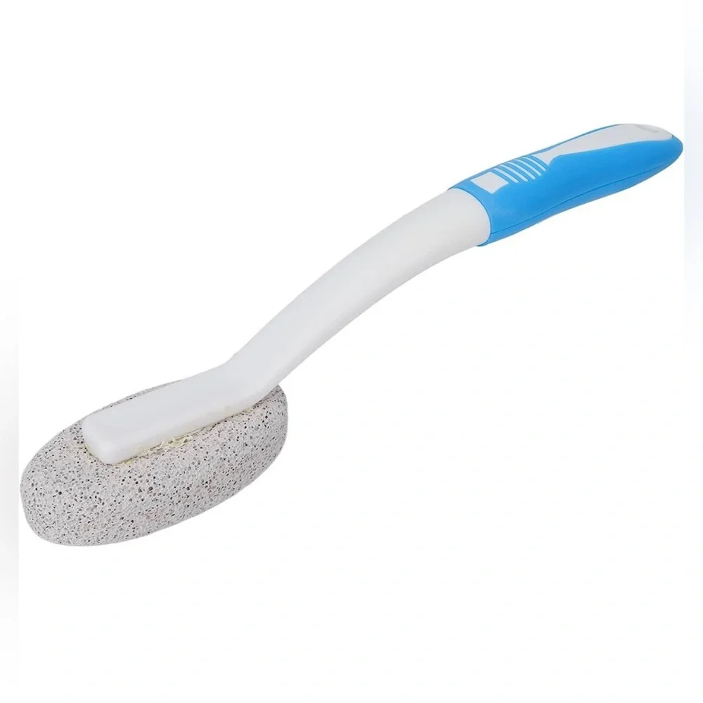 Pumice Stone Cleaning Brush Hard Water Wand Pumice Stone Toilet Bowl Cleaner NWT