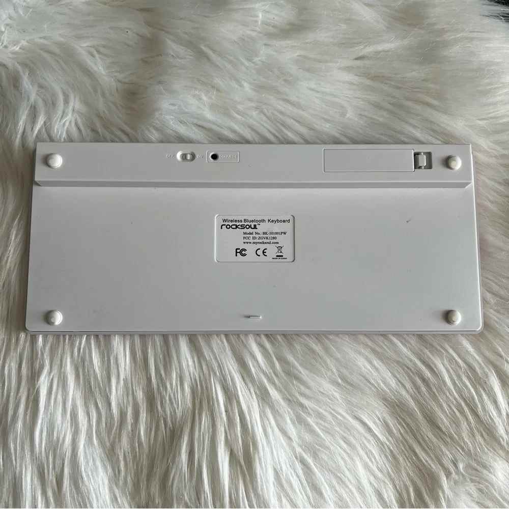 Rocksoul type bluetooth your