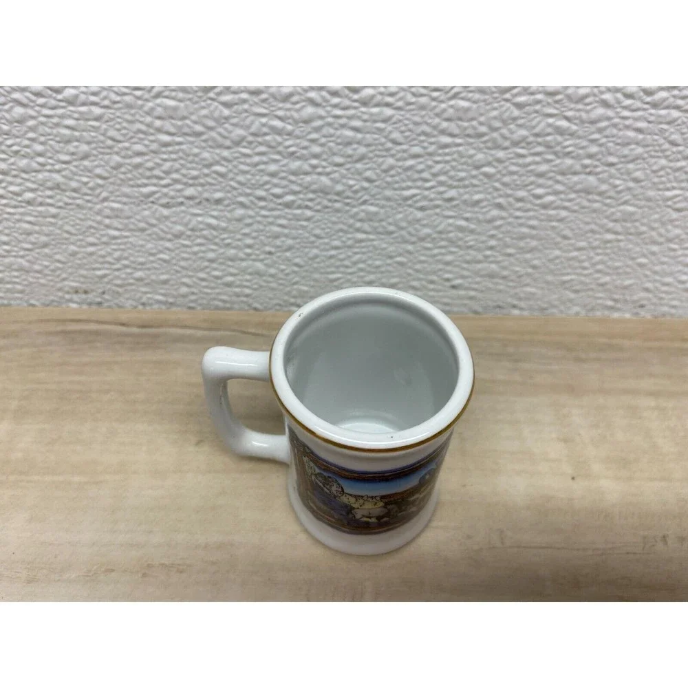 Vintage Oklahoma Ceramic Toothpick Holder Travel Souvenir