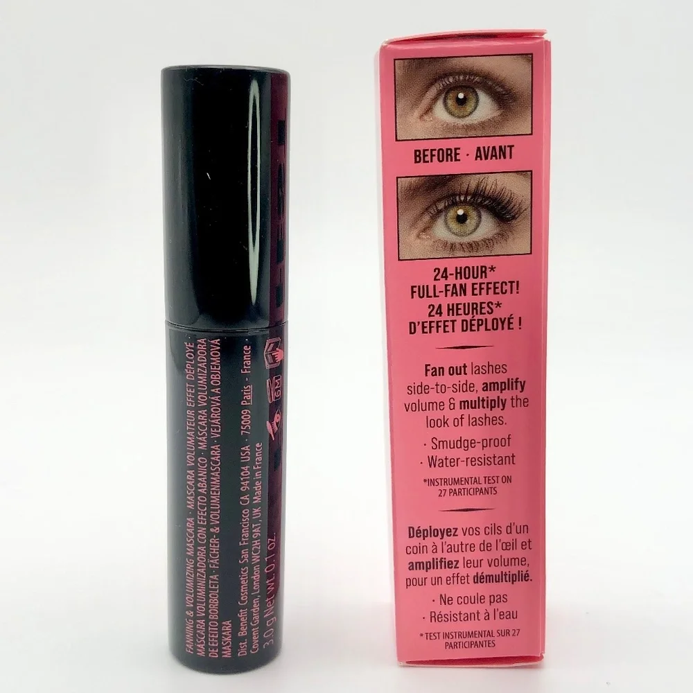 🌸 3 for $33 Benefit Cosmetics Fan Fest Mascara NEW BOX
