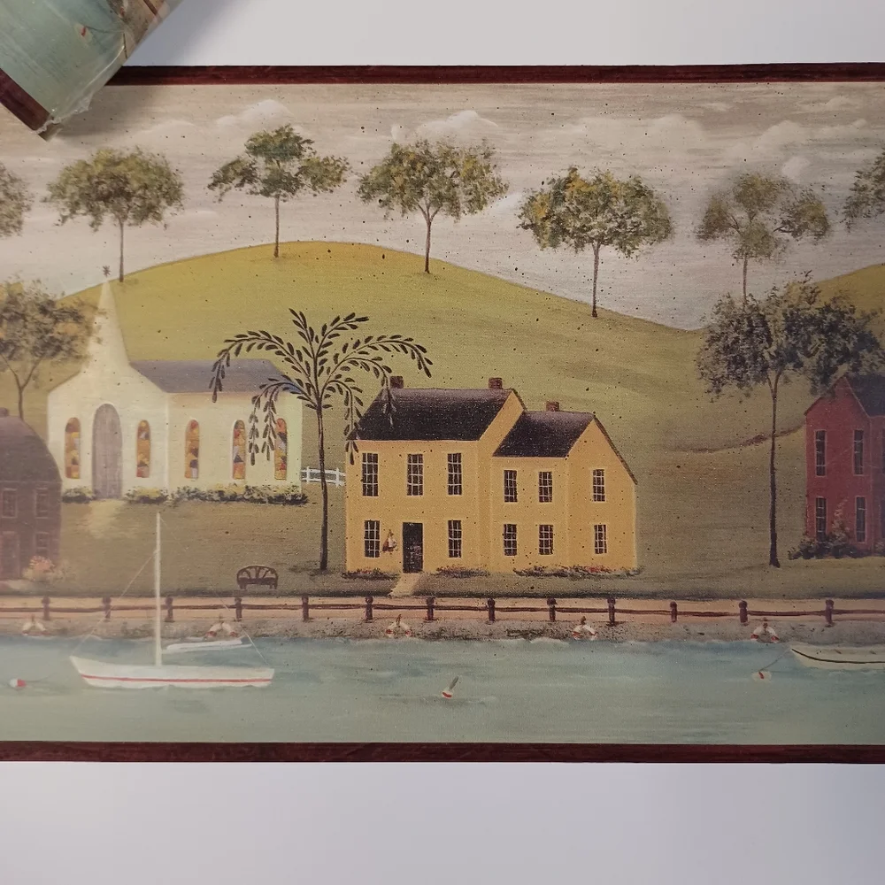 Brewster Wallpaper Co folk primative