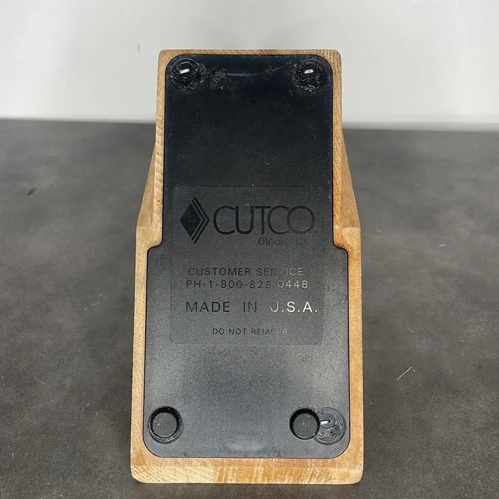 Cutco knife block