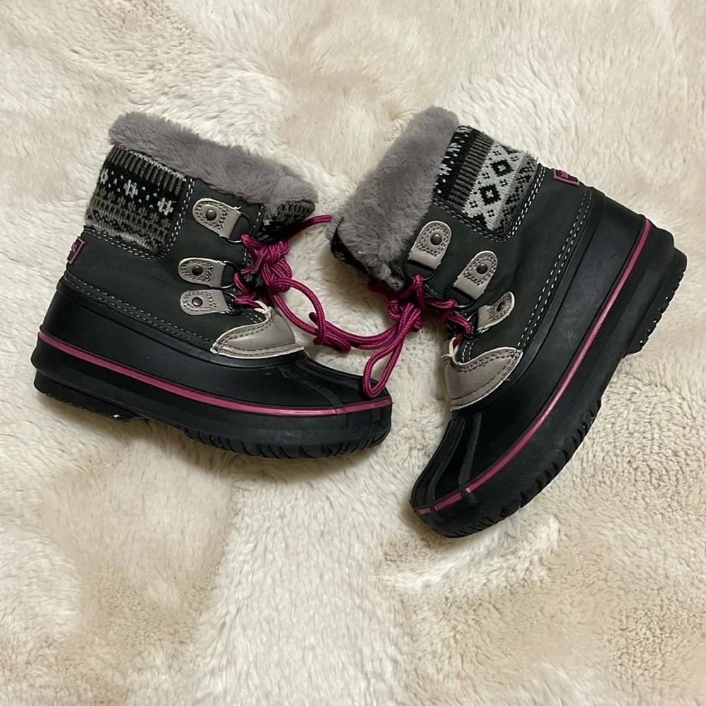London Fog Girls Winter Boots Size 12