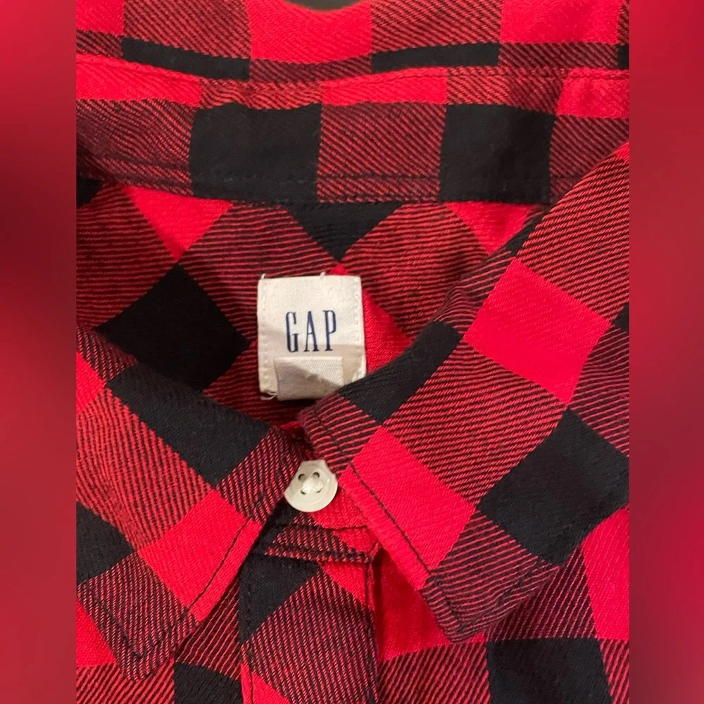 GAP Lumberjack Plaid Cotton Shirt *Like New*. Size L