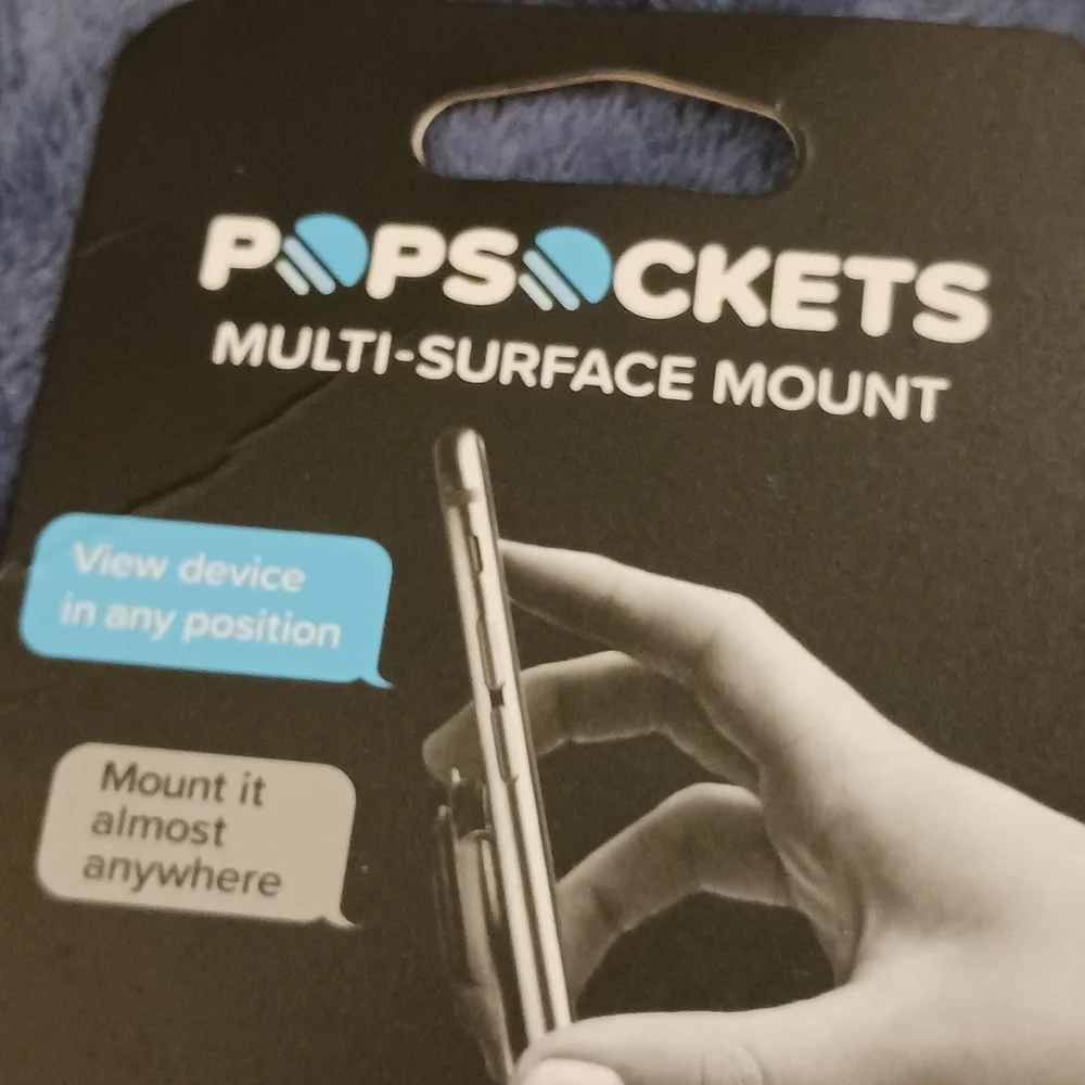 NWT!! POPSOCKETS Black Phone Mount