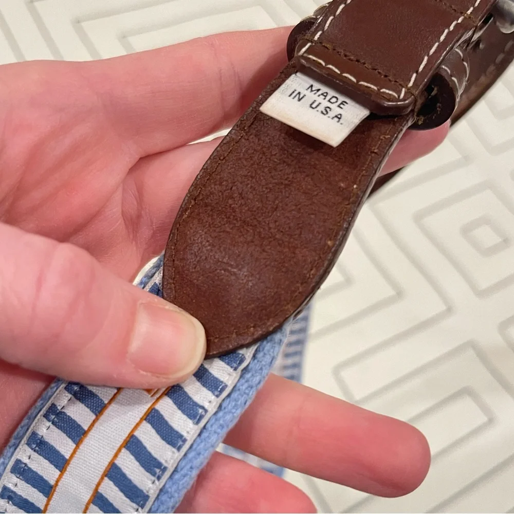 Peter Millar Lakeside Country Club Hand Stitched Belt