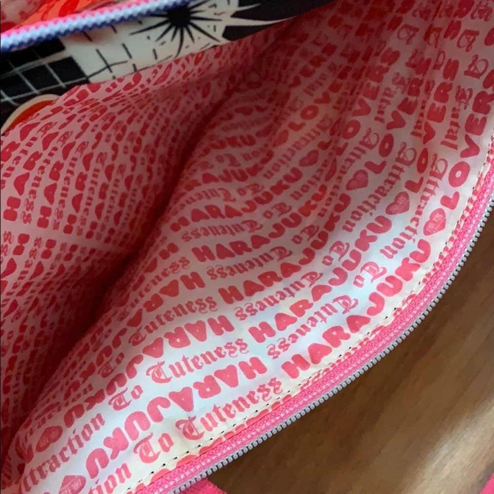 NWOT Harajuku Lovers Disco Roller Skate Laptop Bag