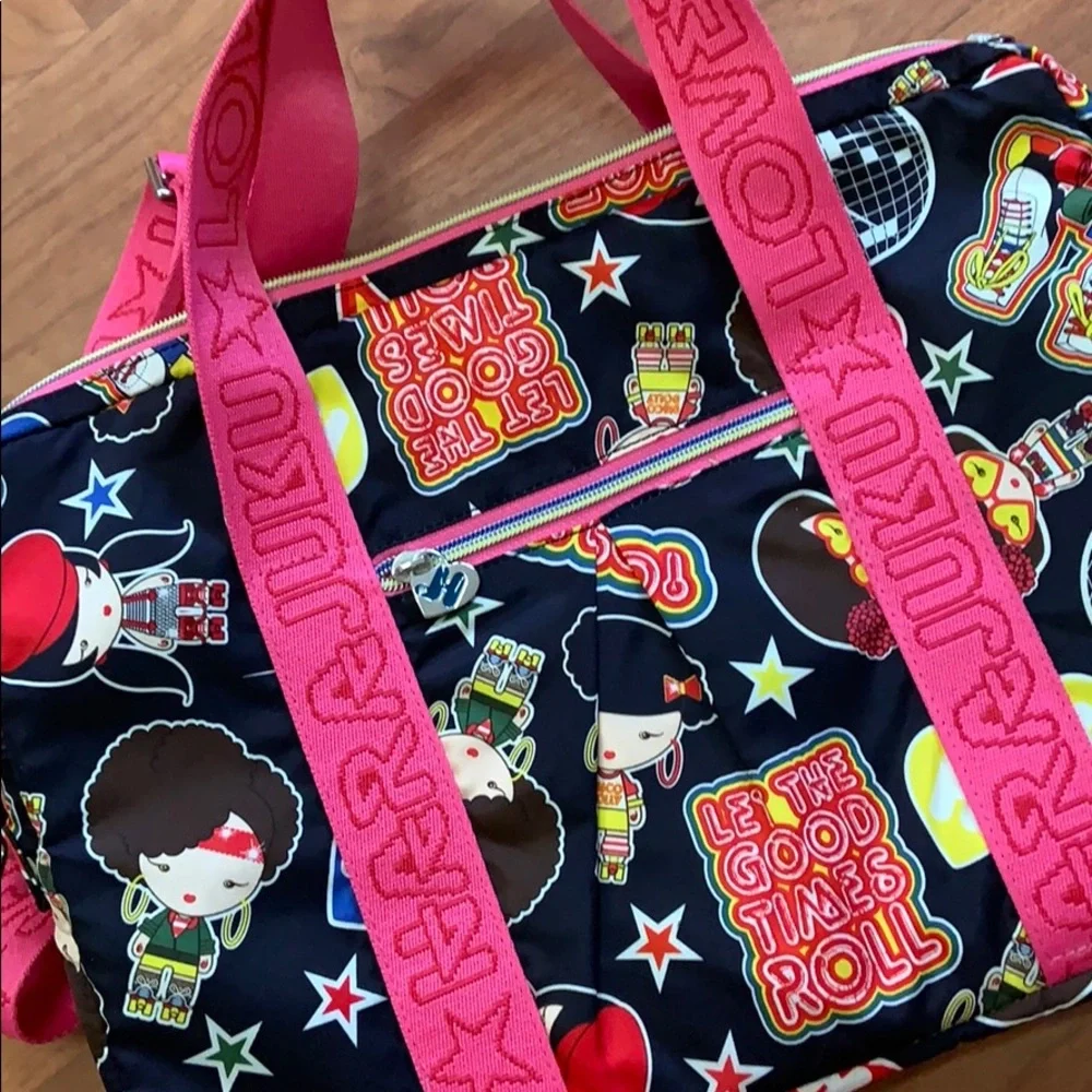 NWOT Harajuku Lovers Disco Roller Skate Laptop Bag