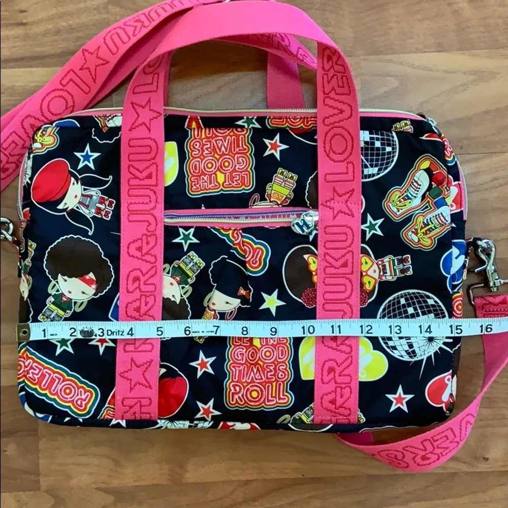NWOT Harajuku Lovers Disco Roller Skate Laptop Bag