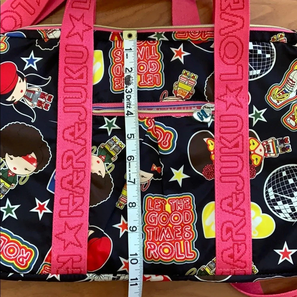 NWOT Harajuku Lovers Disco Roller Skate Laptop Bag