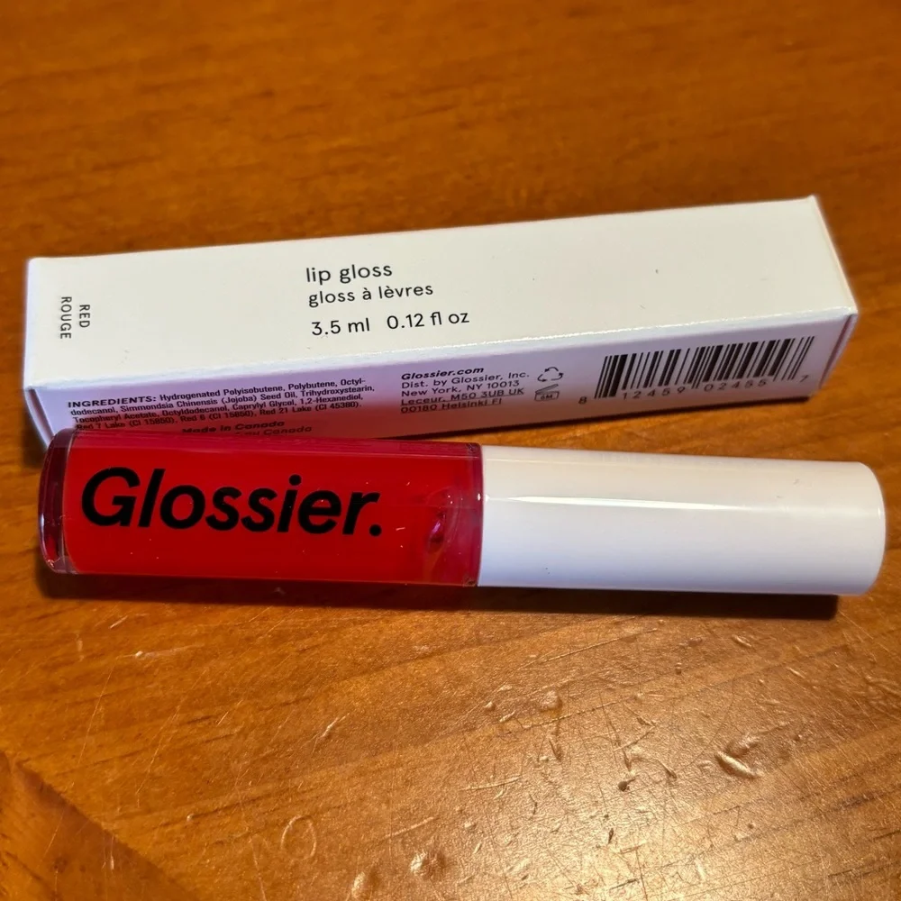 Glossier Lip Gloss Red Rouge