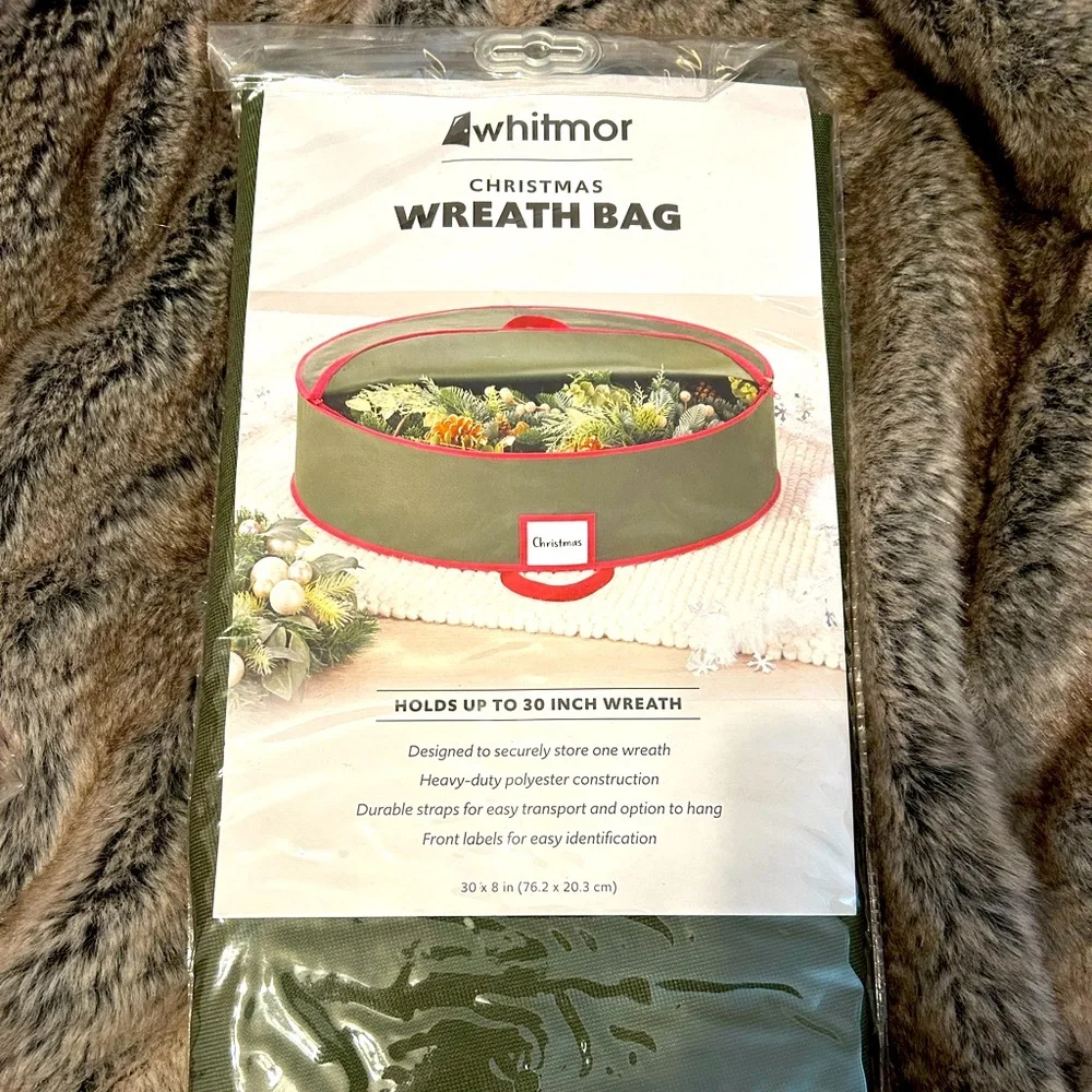 New Christmas Wreath Bag