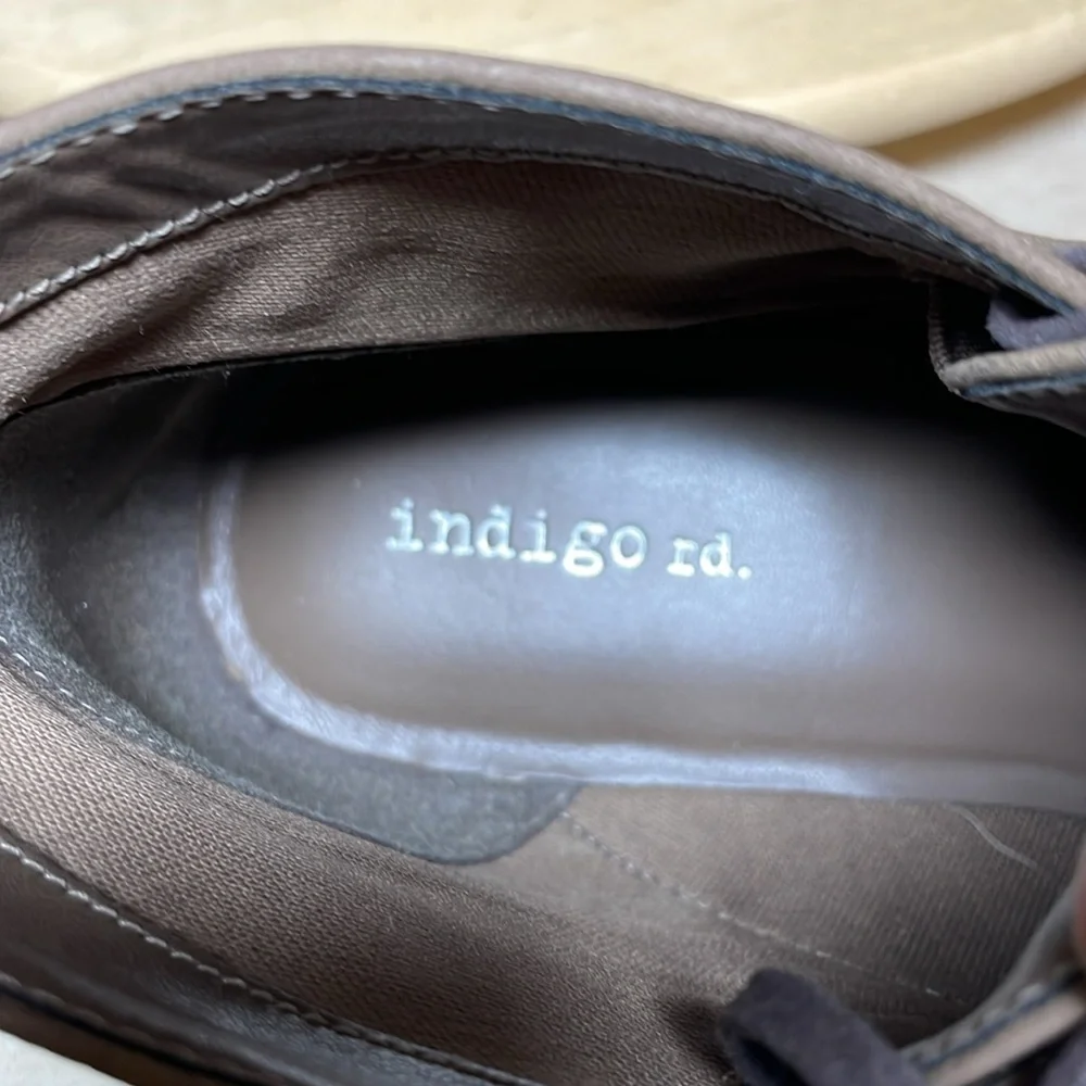 Indigo Rd Faux Suede Ankle Booties woman’s size 8.5 Brown