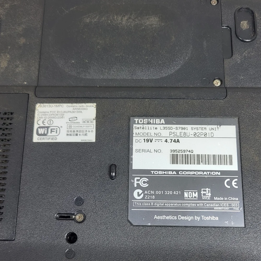 Toshiba or only 57901