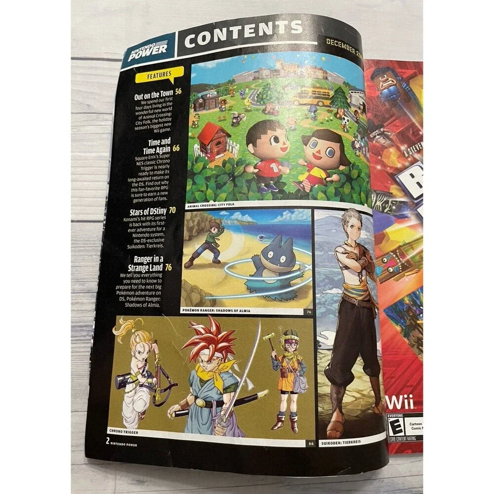 Nintendo december magazine