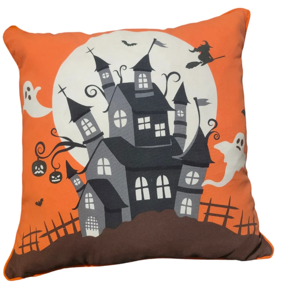 Halloween glow in the dark pillow