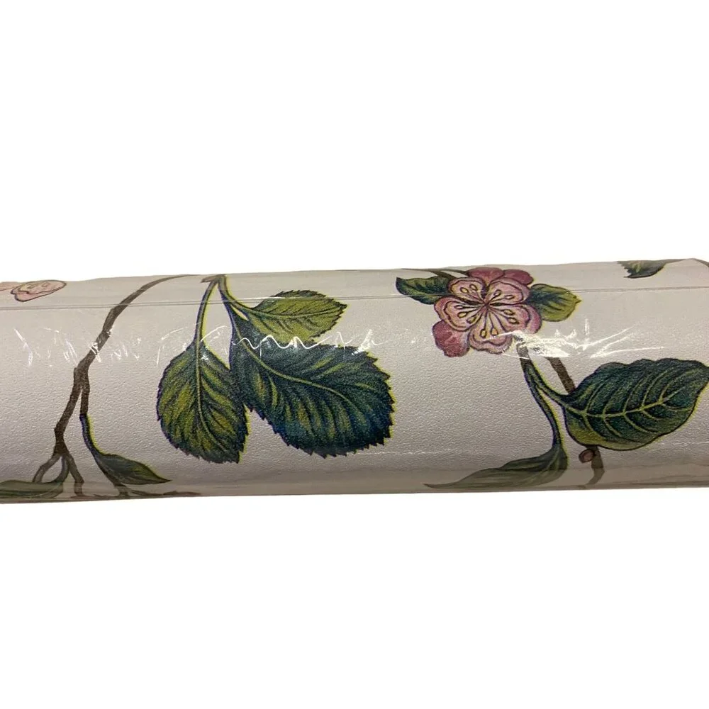 Imperial Wallpaper Rolls Set of 2 NEW Sealed Floral Vinyl