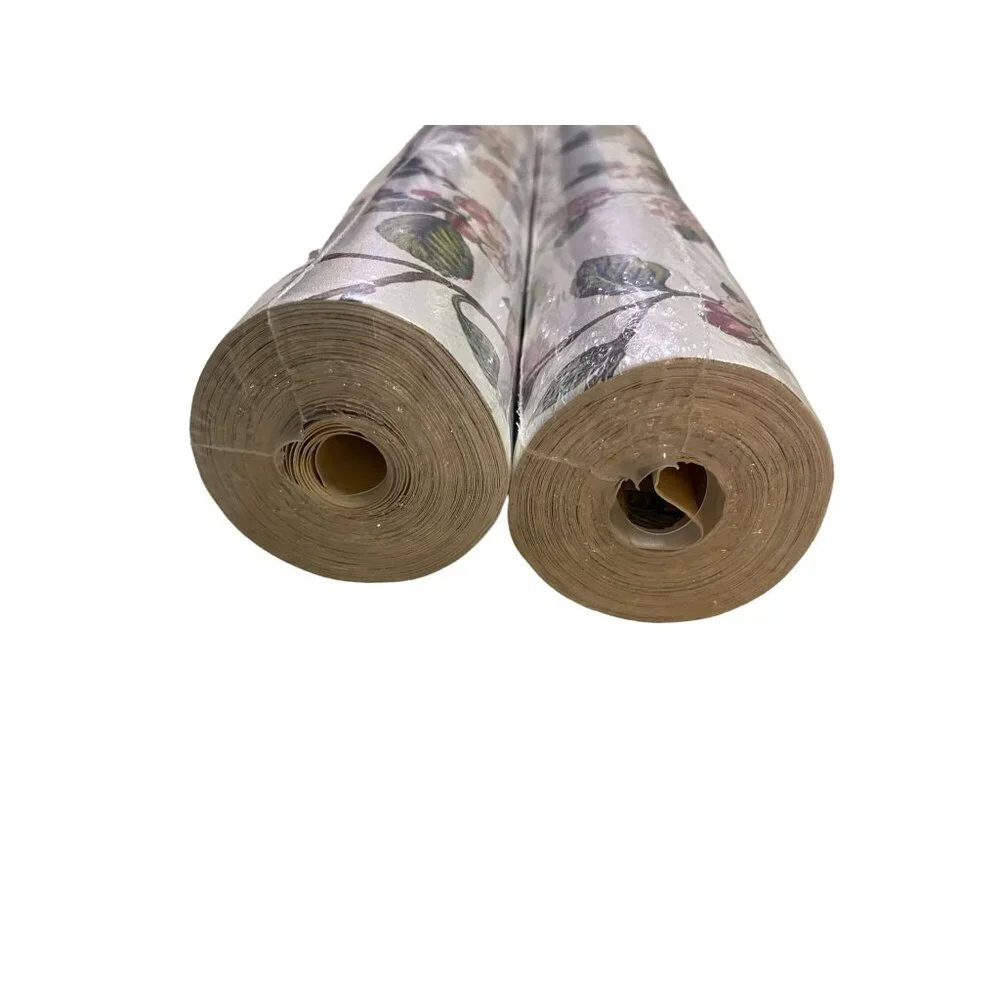 Imperial Wallpaper Rolls Set of 2 NEW Sealed Floral Vinyl