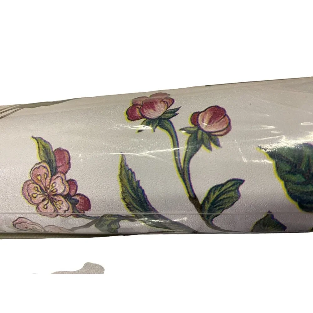 Imperial Wallpaper Rolls Set of 2 NEW Sealed Floral Vinyl