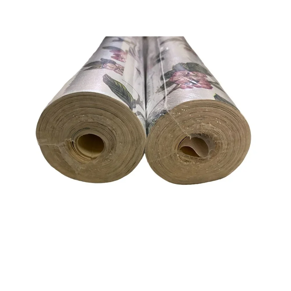 Imperial Wallpaper Rolls Set of 2 NEW Sealed Floral Vinyl