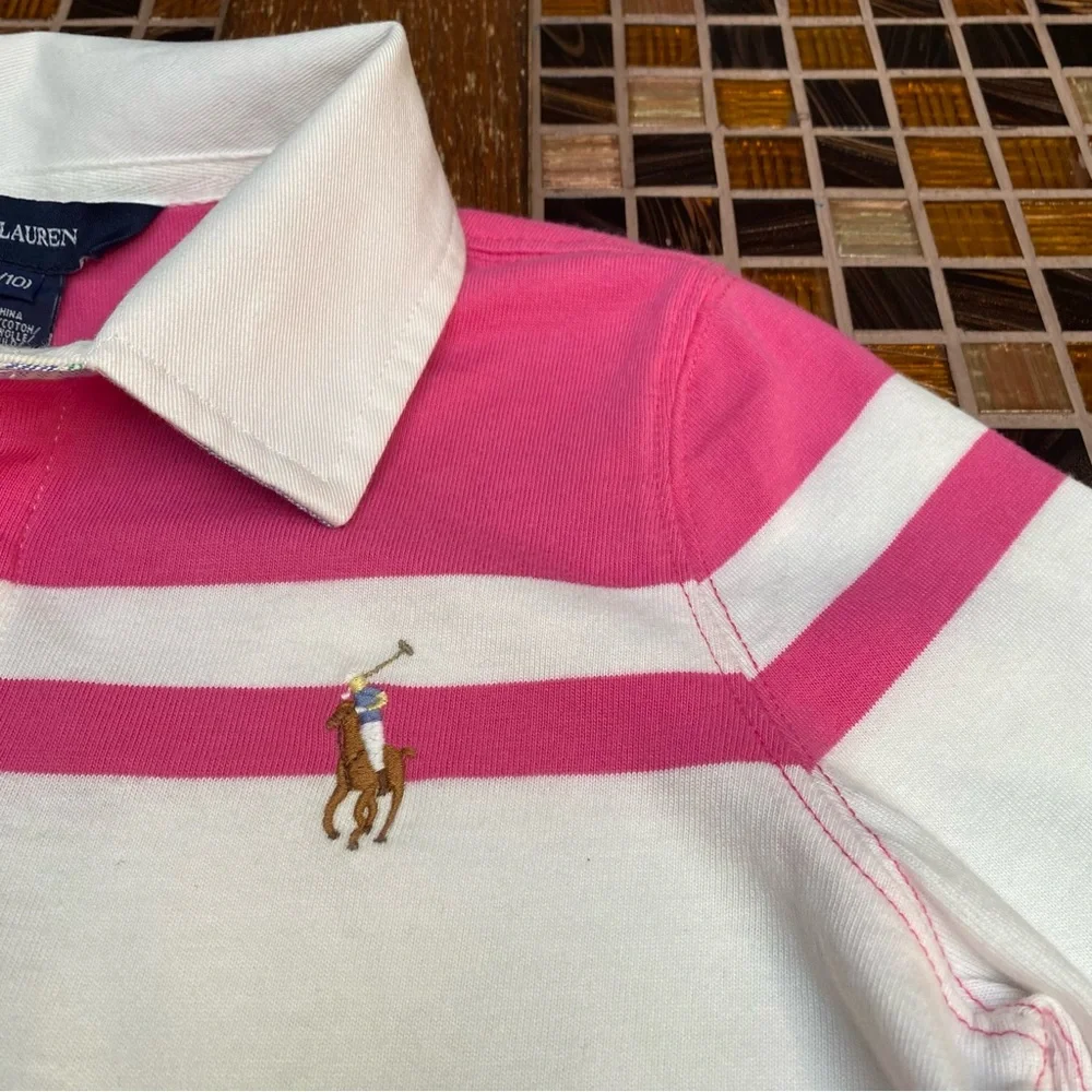 Ralph Lauren Classic Striped Pullover Girls