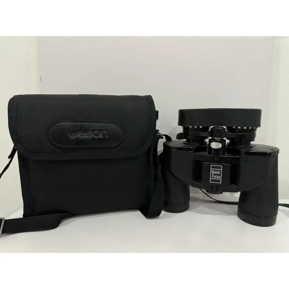 Vintage Sears Binoculars Model #4732513100 7x50mm 356/1000 With Case